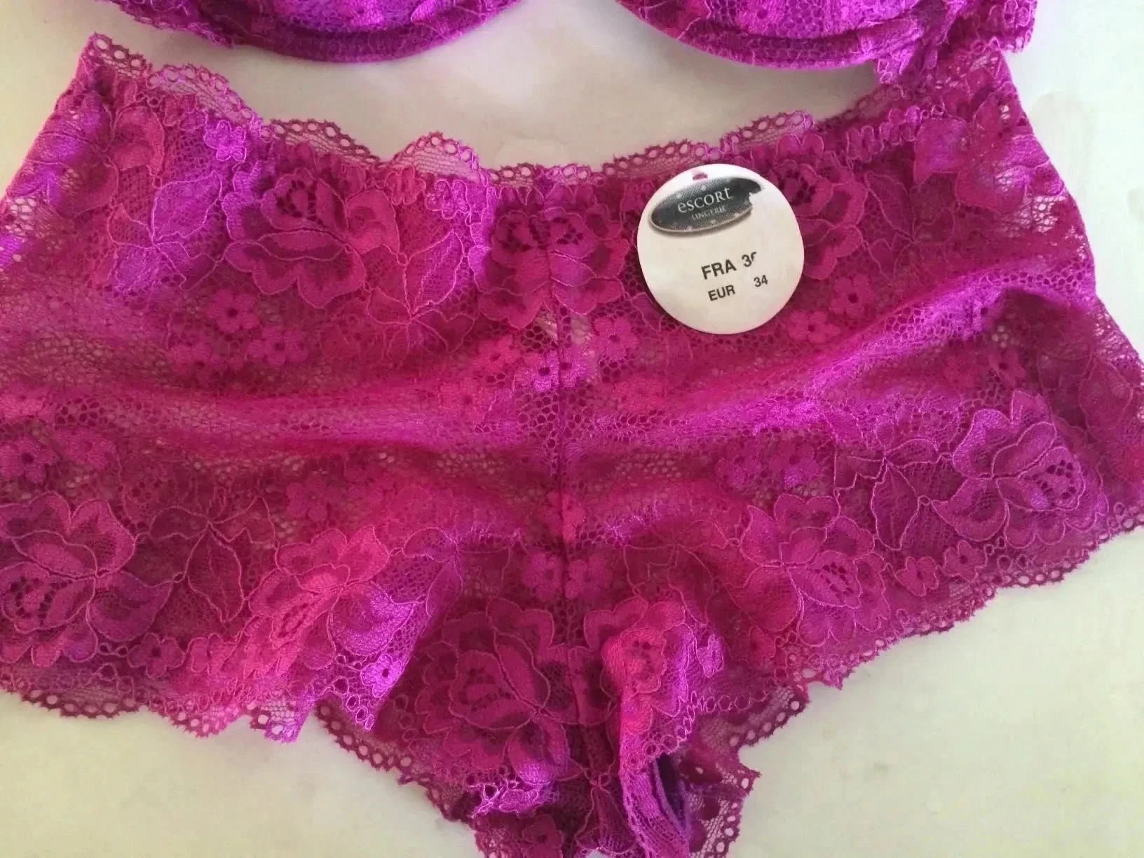 Conjunto de sujetador y shorty 36/85D – photo 5